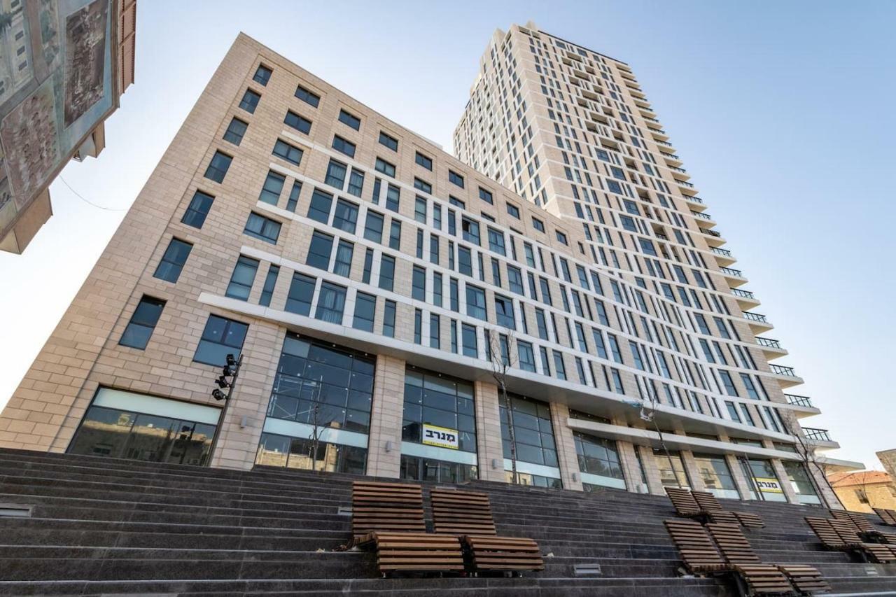 Magical 3Br/Parking With Amazing View, City Center Єрусалим Екстер'єр фото