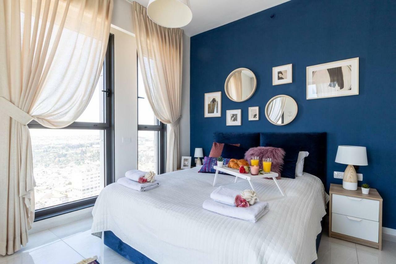 Magical 3Br/Parking With Amazing View, City Center Єрусалим Екстер'єр фото
