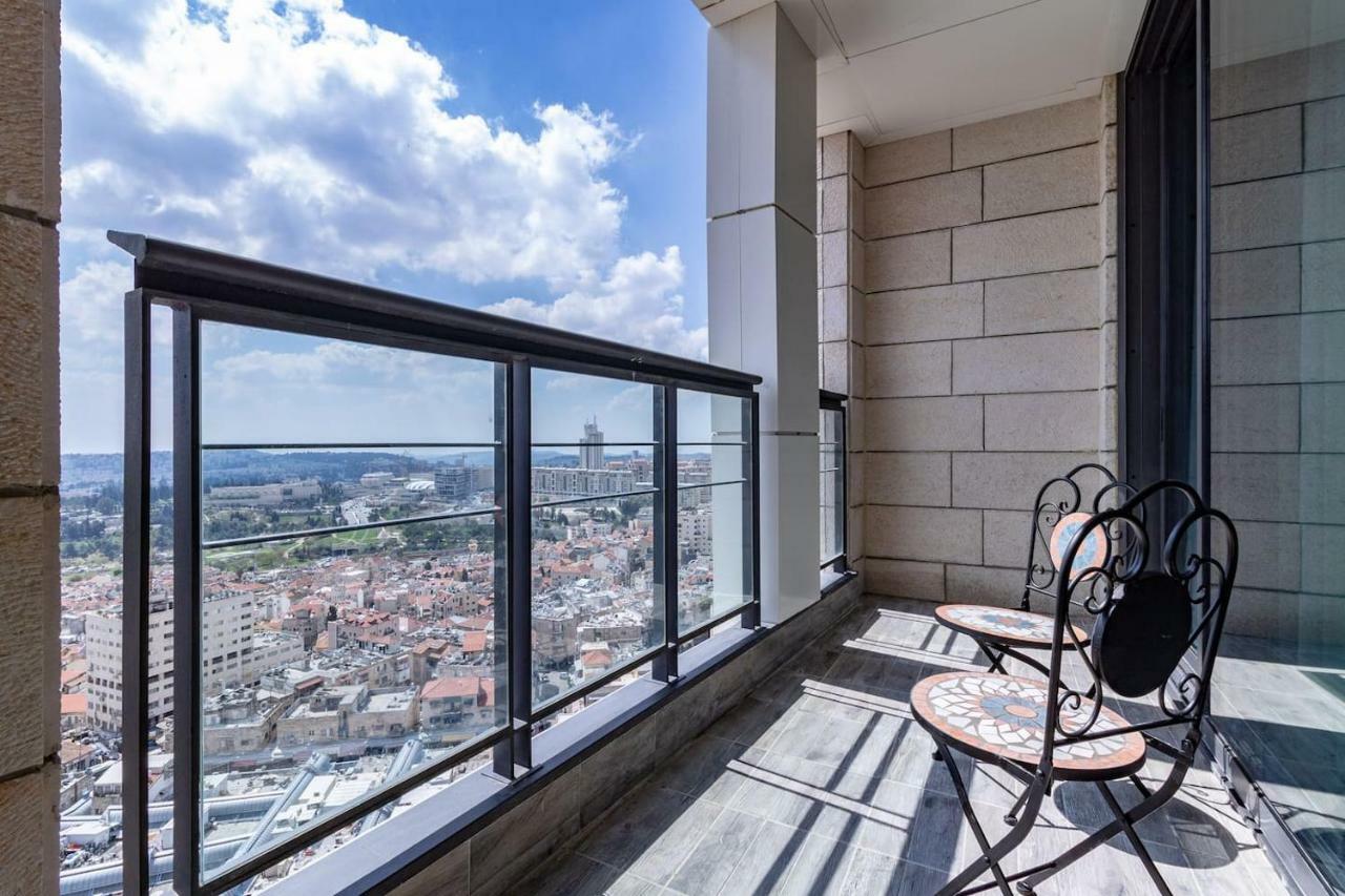 Magical 3Br/Parking With Amazing View, City Center Єрусалим Екстер'єр фото
