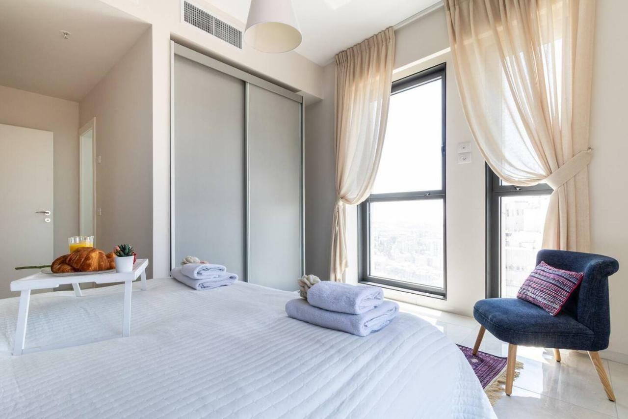 Magical 3Br/Parking With Amazing View, City Center Єрусалим Екстер'єр фото